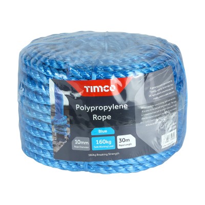 Blue Poly Rope - Coil