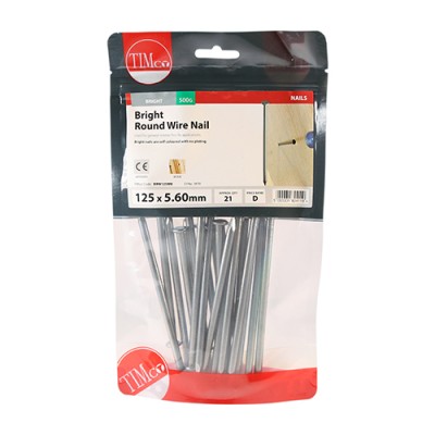 Round Wire Nail - Bright