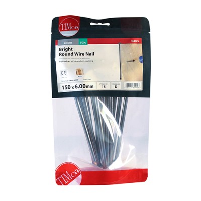 Round Wire Nail - Bright