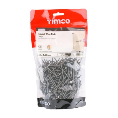 Round Wire Nail - Bright