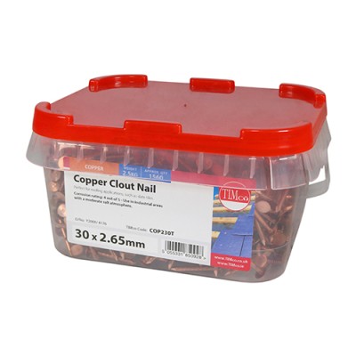 Clout Nail - Copper