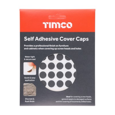Adhesive Caps Anthracite Grey
