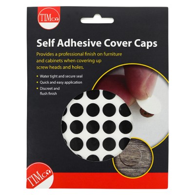 Adhesive Caps Black