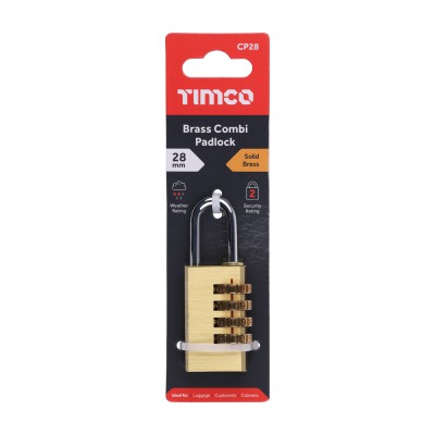 Brass Combination Padlock