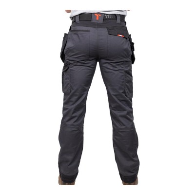 Craftsman Trousers -Grey/Black