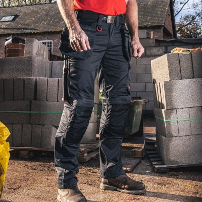Craftsman Trousers -Grey/Black