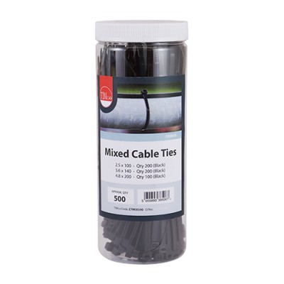 Cable Tie Mixed Set of 500