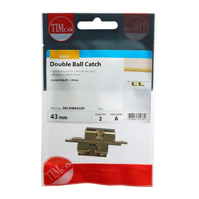 Double Ball Catch - Chrome