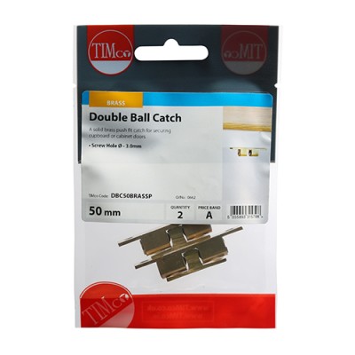 Double Ball Catch - Chrome