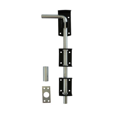 Garage Drop Down Bolt Black