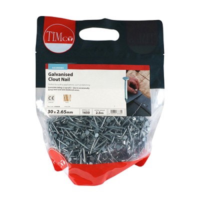 Clout Nails - Galvanised
