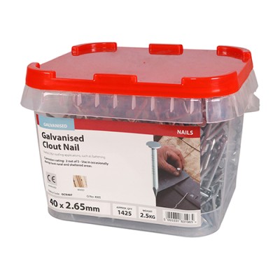 Clout Nail - Galvanised