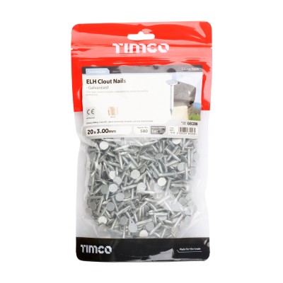 Clout Nail ELH - Galvanised