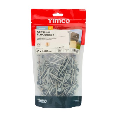 Clout Nail ELH - Galvanised