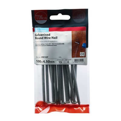 Round Wire Nail - Galvanised