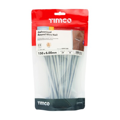 Round Wire Nail - Galvanised