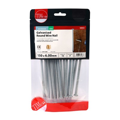 Round Wire Nail - Galvanised