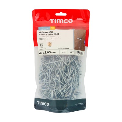 Round Wire Nail - Galvanised