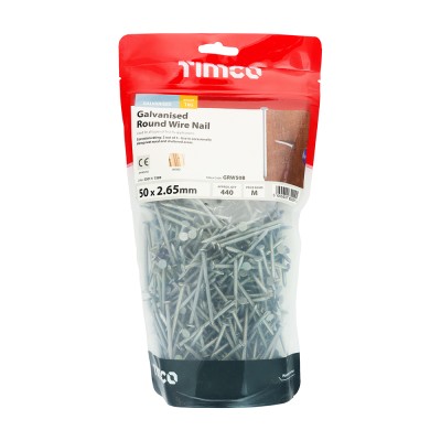 Round Wire Nail - Galvanised