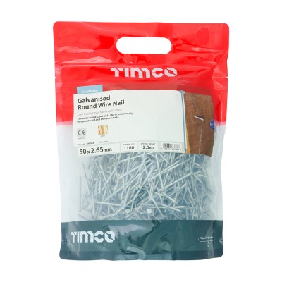 Round Wire Nail - Galvanised