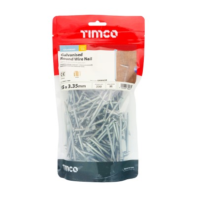 Round Wire Nail - Galvanised
