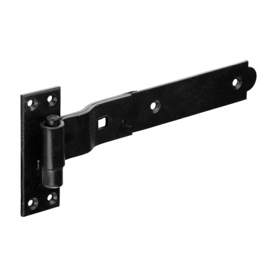 Cranked Band Hook Plate Black
