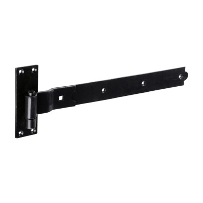 Cranked Band Hook Plate Black