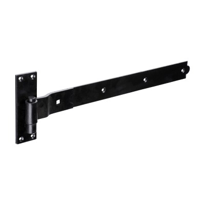 Cranked Band Hook Plate Black