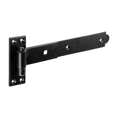 Straight Band Hook Plate Black