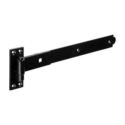 Straight Band Hook Plate Black
