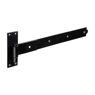 Straight Band Hook Plate Black