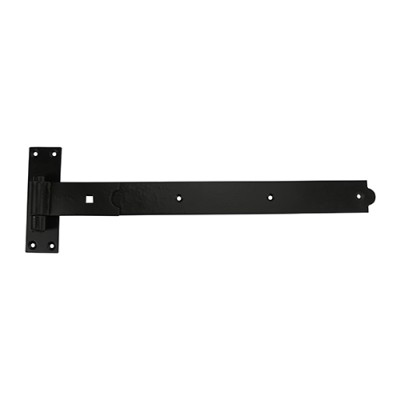 Straight Band Hook Plate Black