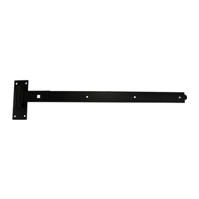 Straight Band Hook Plate Black