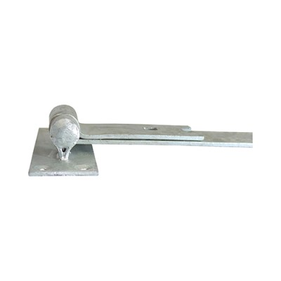 Cranked Band Hook Plate Black