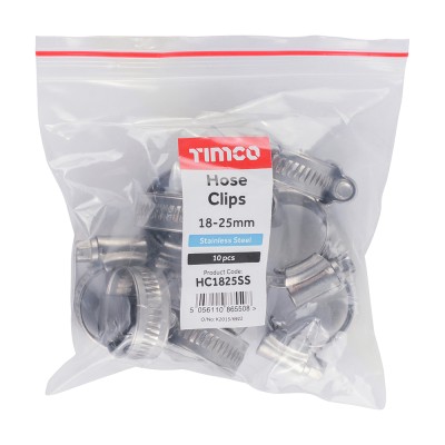Hose Clips - Stainless Steel
