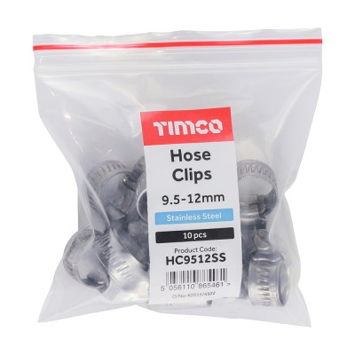 Hose Clips - Stainless Steel