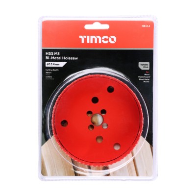 M3 Bi-Metal Holesaw Variable