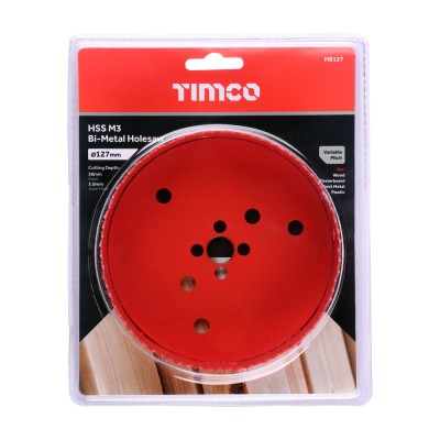 M3 Bi-Metal Holesaw Variable