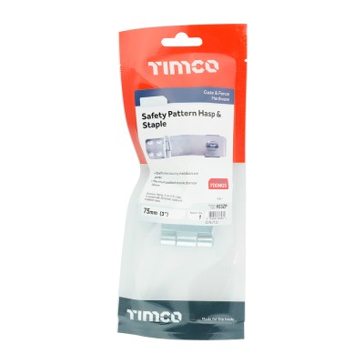 Safety Hasp-Staple Zinc