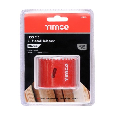 M3 Bi-Metal Holesaw Variable
