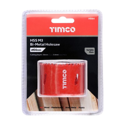 M3 Bi-Metal Holesaw Variable