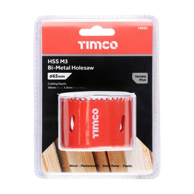 M3 Bi-Metal Holesaw Variable