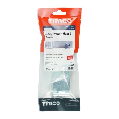 Single Hinged Hasp & Staple