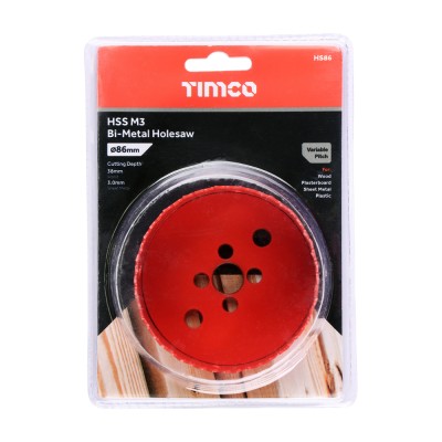 M3 Bi-Metal Holesaw Variable