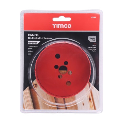 M3 Bi-Metal Holesaw Variable