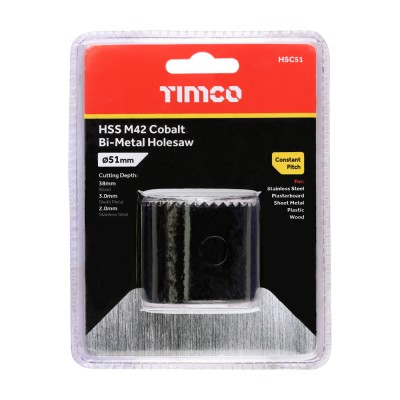M42 Bi-Metal Holesaw Constant