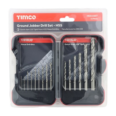HSS Ground Jobber Bit Set