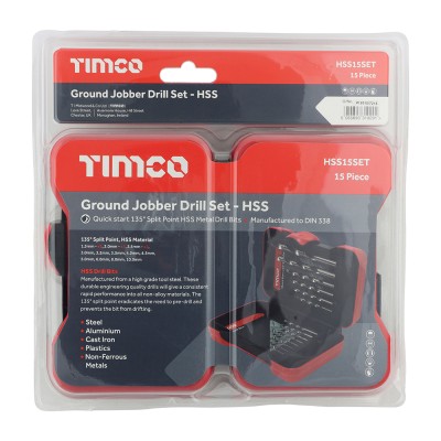 HSS Ground Jobber Bit Set