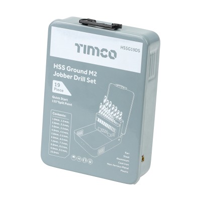 HSS-G Bit Set 1-10mm M2