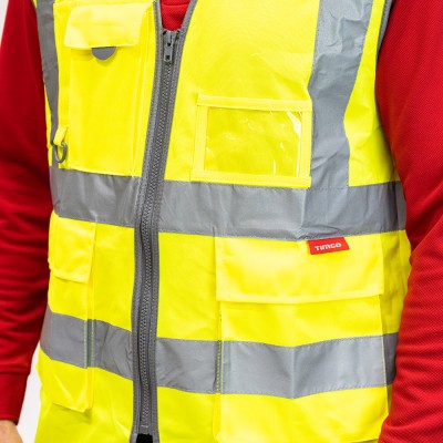 Hi-Vis Executive Vest Yellow